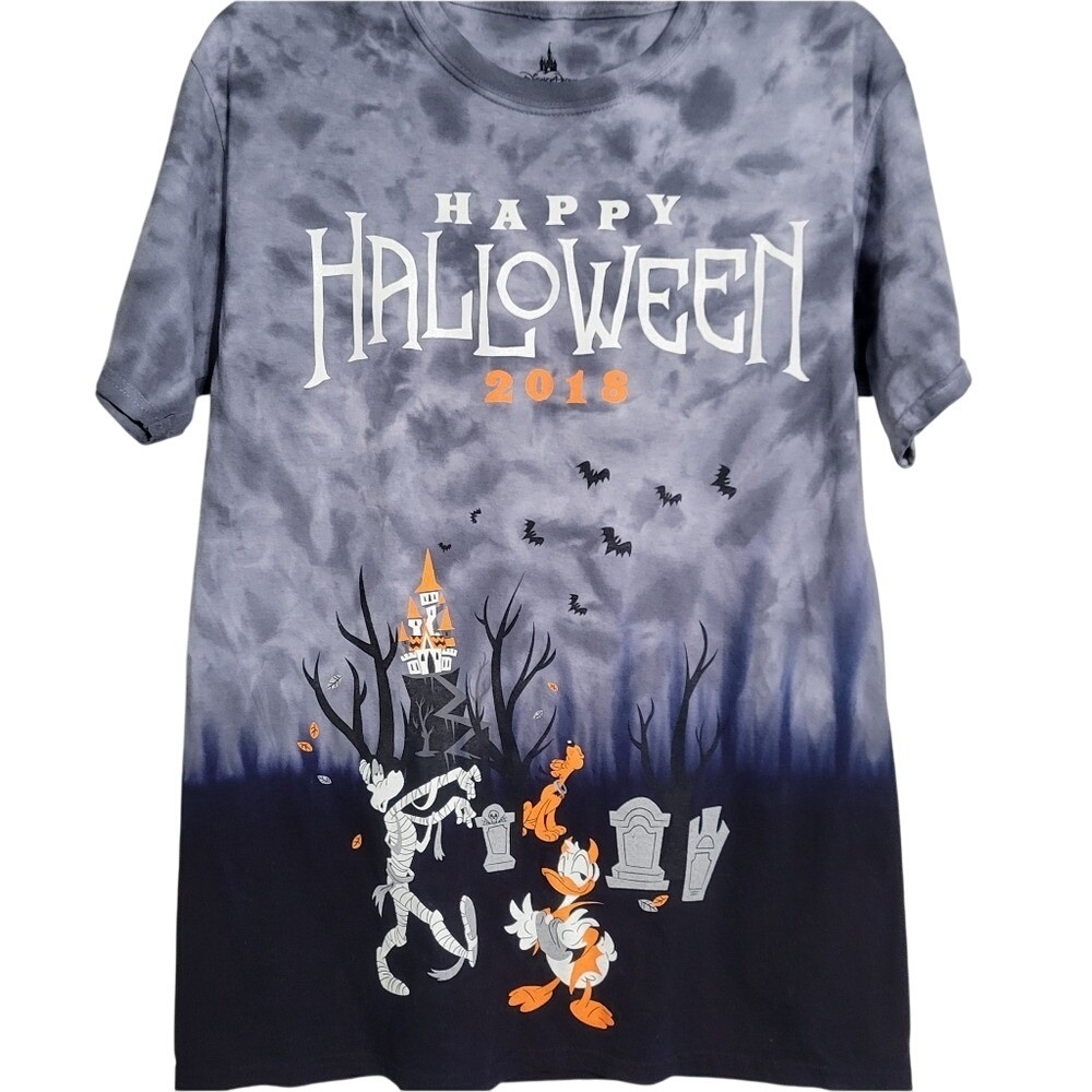 Disney Shirt‎ Halloween Mickey Pluto Size M 2018 NWT